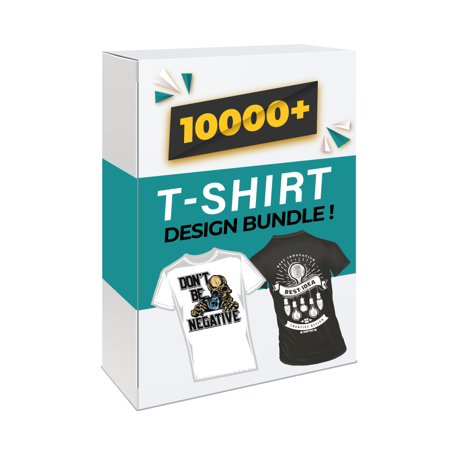 T-shirt Design Bundle - 10000+ Ultimate Warrior Collection